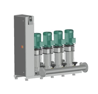 Установка Wilo SiBoost Smart FC 4 HELIX V 1003