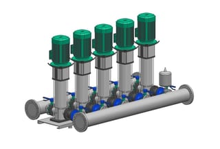 Установка Wilo COR-5 HELIX V 5203/CC-EB-R