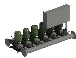 Установка Wilo COR-6 MVI 7002/SKw-EB-R