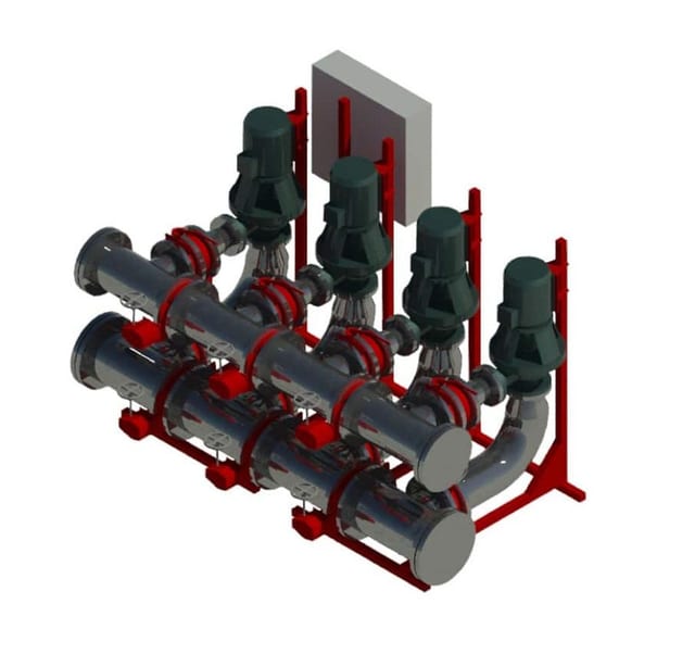 Установка Wilo CO 4 BL 100/270-15/4/SK-FFS-R