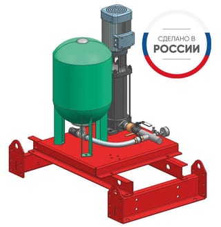 Установка пожаротушения Wilo CO 1 MVL 202/J-ET-IPN125-150-R