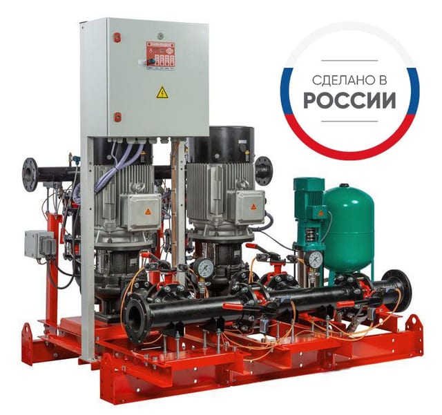 Установка пожаротушения Wilo CO 2 IPN 150/360-37,0/4/SK-FFS-R-CS