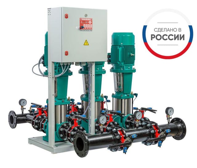 Установка пожаротушения Wilo CO 2 MVL 814/SK-FFS-PN25-R