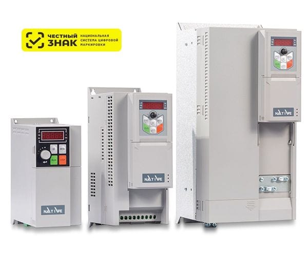 Преобразователь частоты Native NFD 2.2KW 3X380-480V IP20 V2